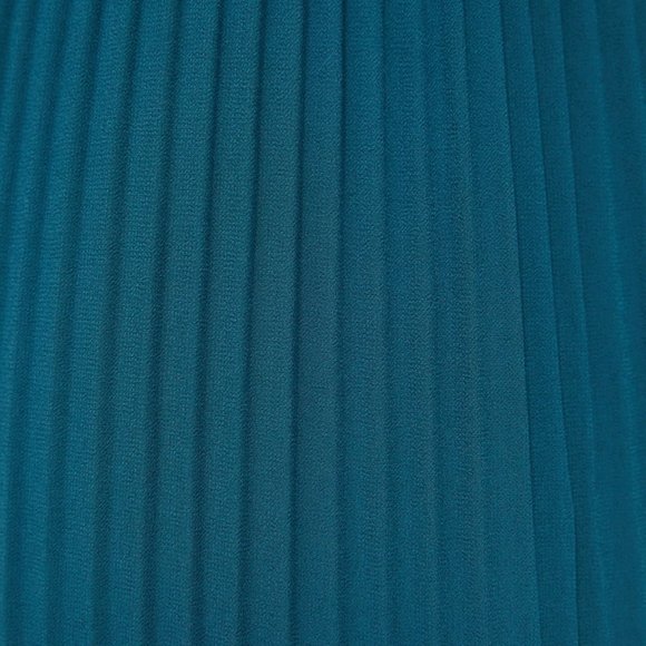 ZARA PLEATED JUMPSUIT DRESS BLUE NEW BRAND WITH TAGS SMALL - Picture 9 of 10